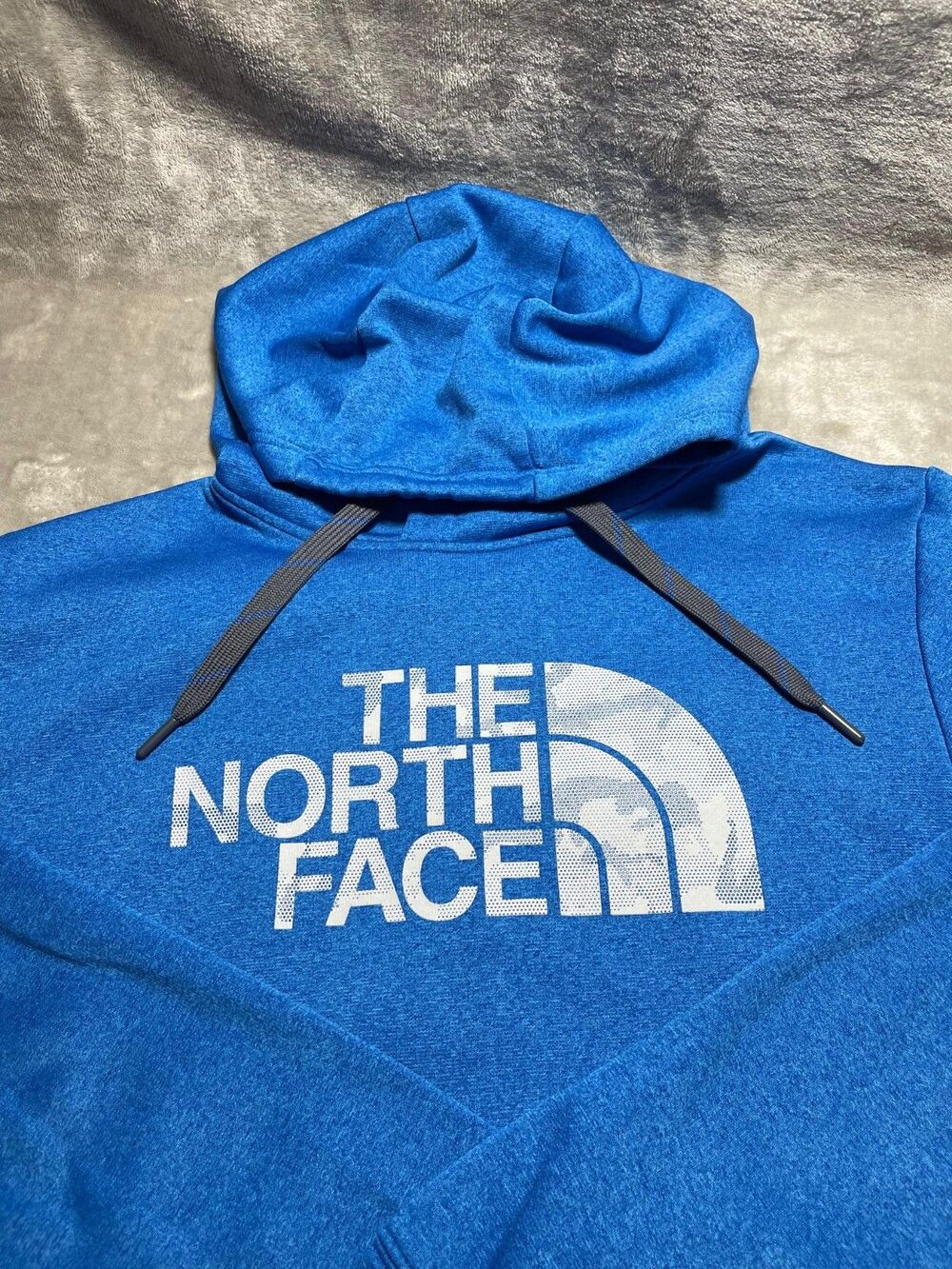 The North Face Pullover Hoodie Sweater Men's Medium Blue Jacket